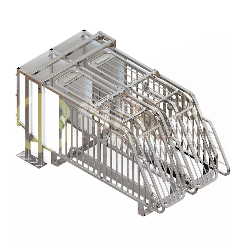 Dlhšie španielske voľne prístupné stajne pre ošípané